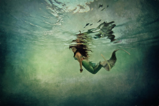 fine Art Image Underwater Mermaid