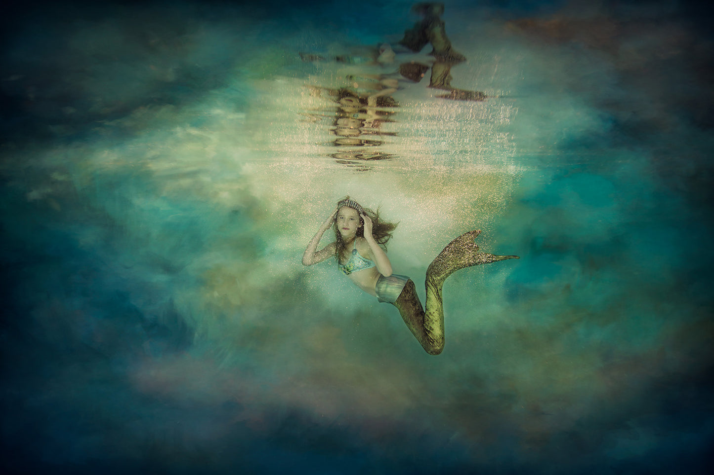 fine Art Image Underwater Mermaid