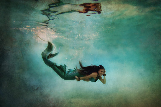 fine Art Image Underwater Mermaid