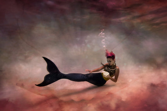 fine Art Image Underwater Mermaid